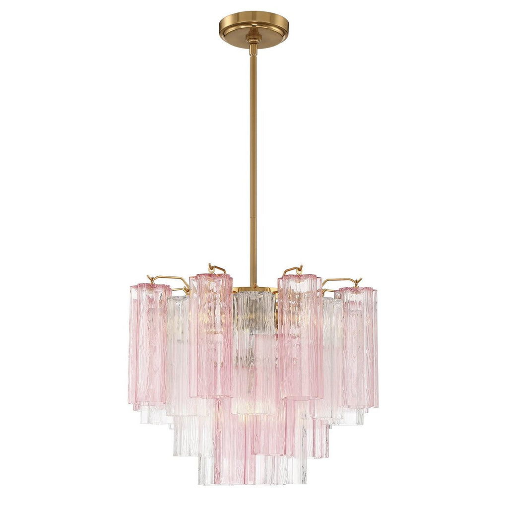 Murano Glass Tube Chandelier — Chandelier | Maison Monashee — view 50