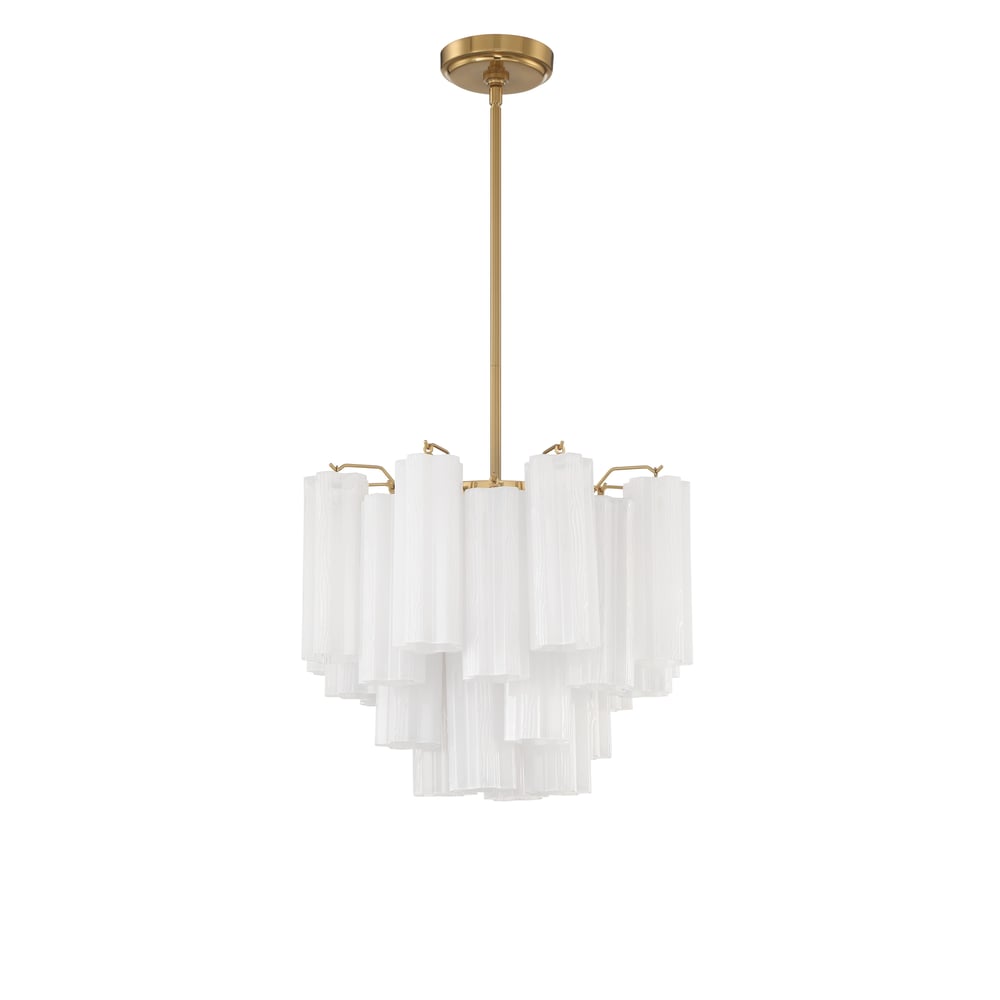 Murano Glass Tube Chandelier — Chandelier | Maison Monashee — view 54