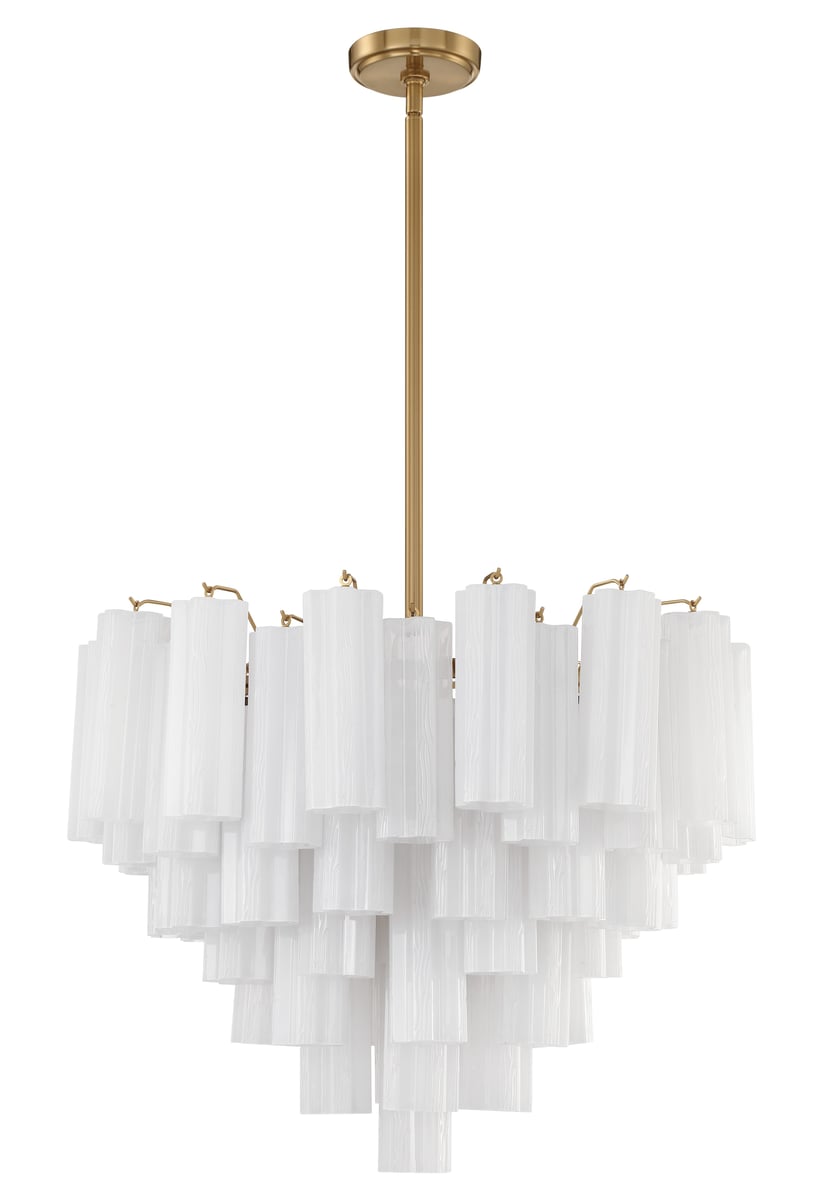 Murano Glass Tube Chandelier — Chandelier | Maison Monashee — view 60