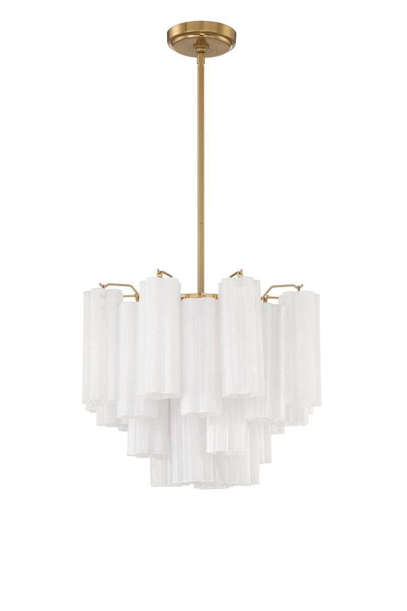 Murano Glass Tube Chandelier — Chandelier | Maison Monashee — view 62