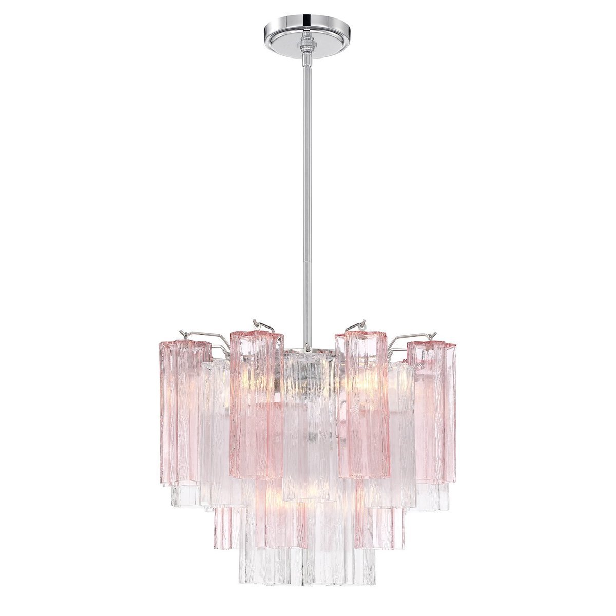 Murano Glass Tube Chandelier — Chandelier | Maison Monashee — view 77