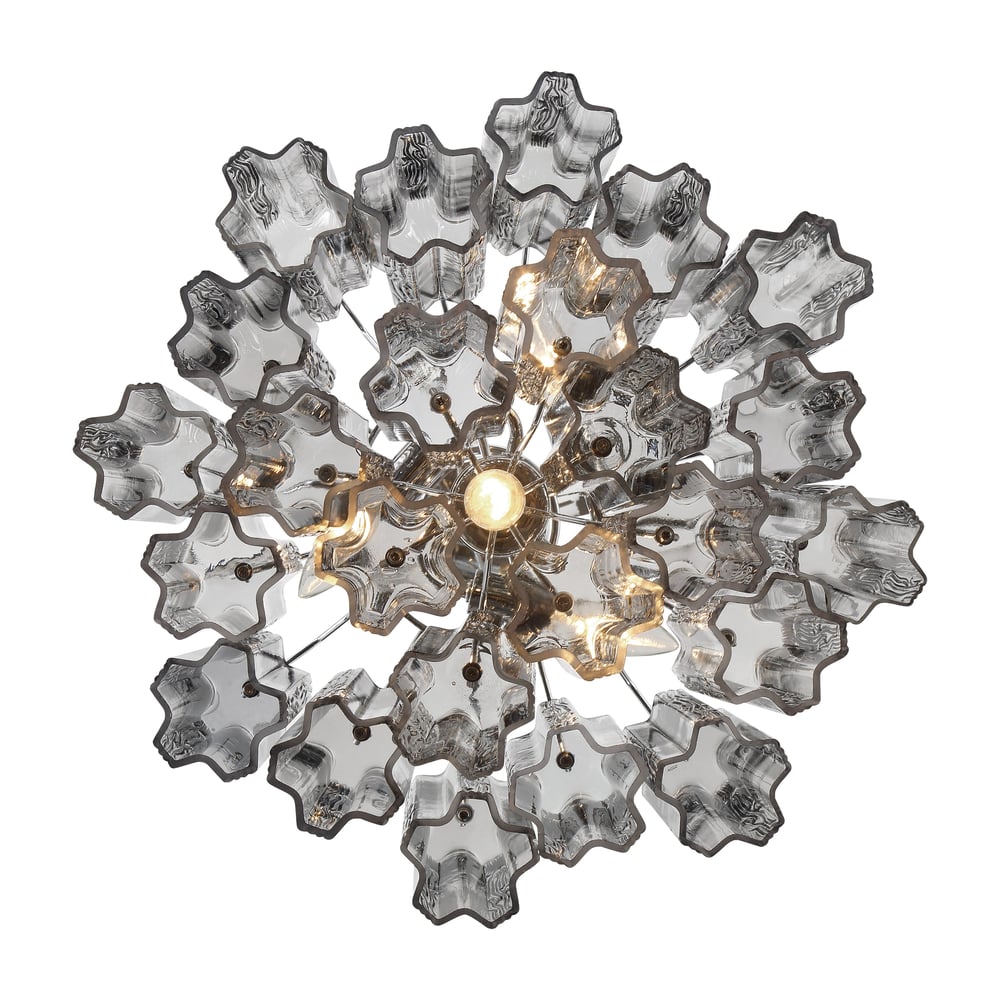 Murano Glass Tube Chandelier — Chandelier | Maison Monashee — view 64