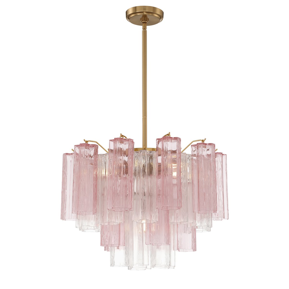 Murano Glass Tube Chandelier — Chandelier | Maison Monashee — view 66