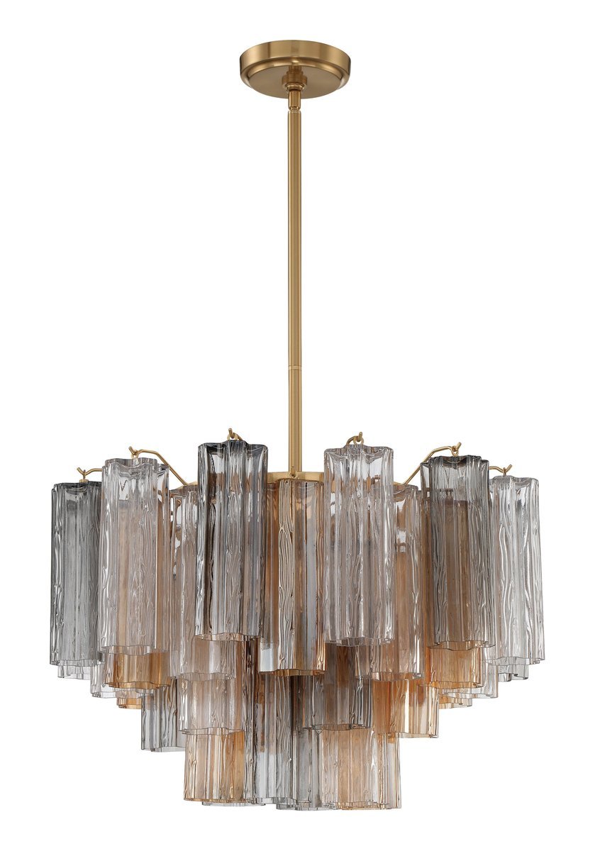 Murano Glass Tube Chandelier — Chandelier | Maison Monashee — view 80