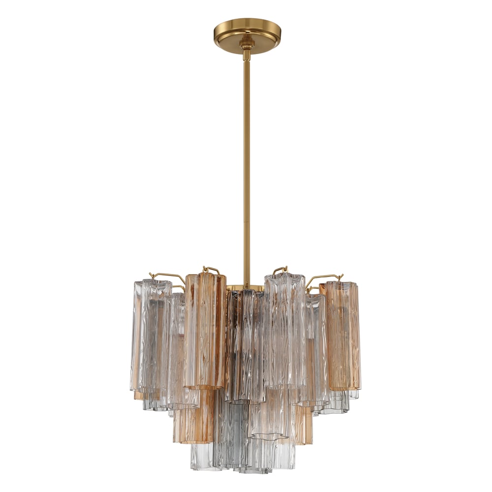 Murano Glass Tube Chandelier — Chandelier | Maison Monashee — view 81