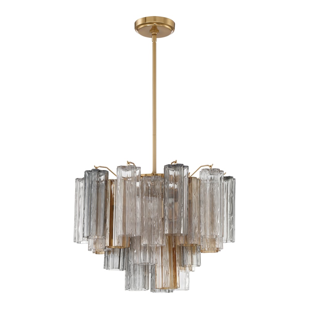 Murano Glass Tube Chandelier — Chandelier | Maison Monashee — view 88