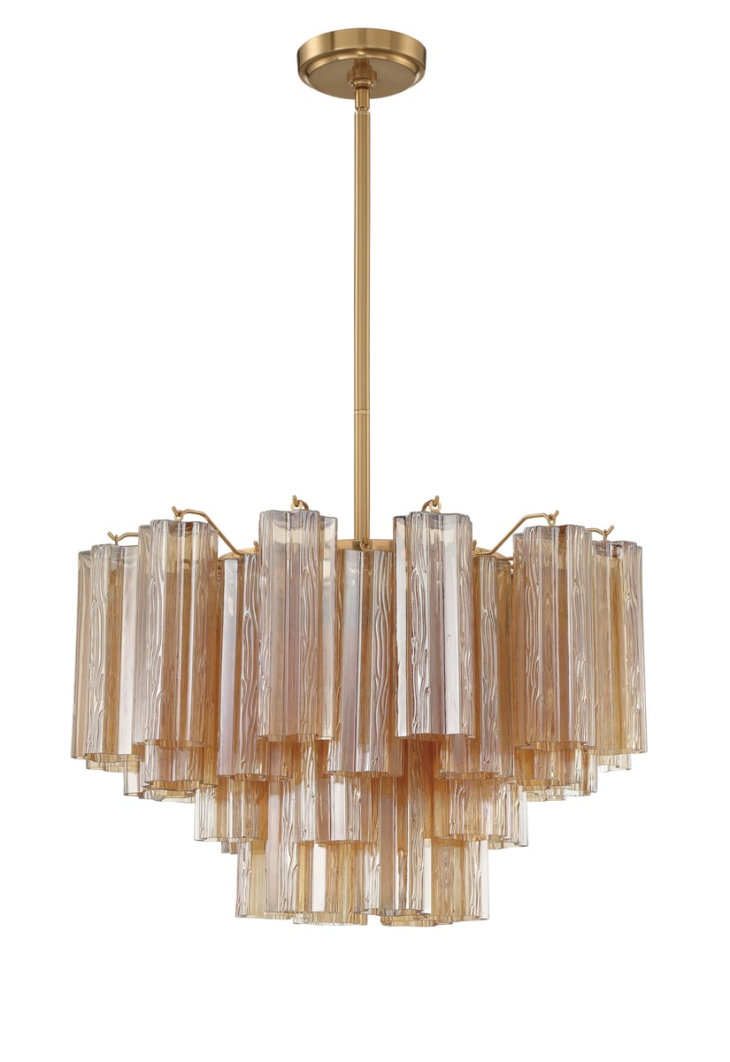Murano Glass Tube Chandelier — Chandelier | Maison Monashee — view 89