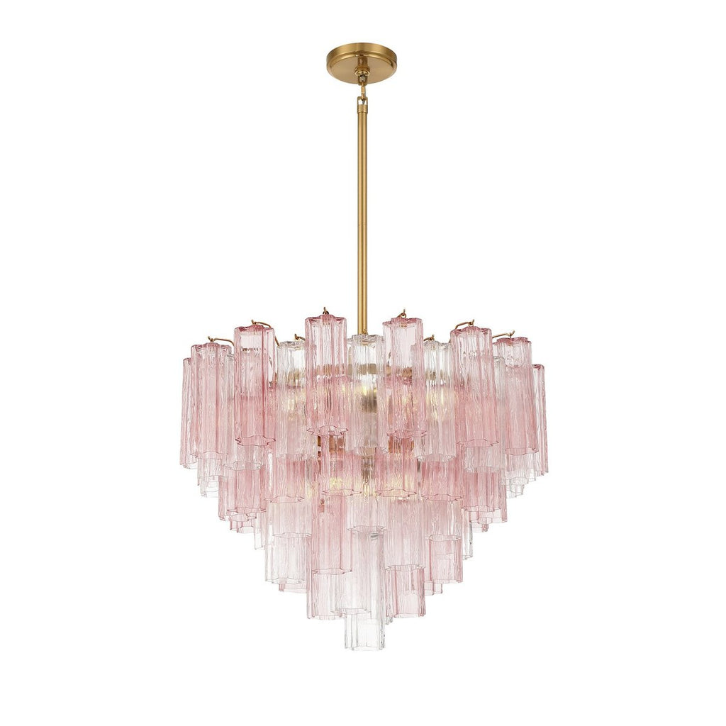 Murano Glass Tube Chandelier — Chandelier | Maison Monashee — view 95