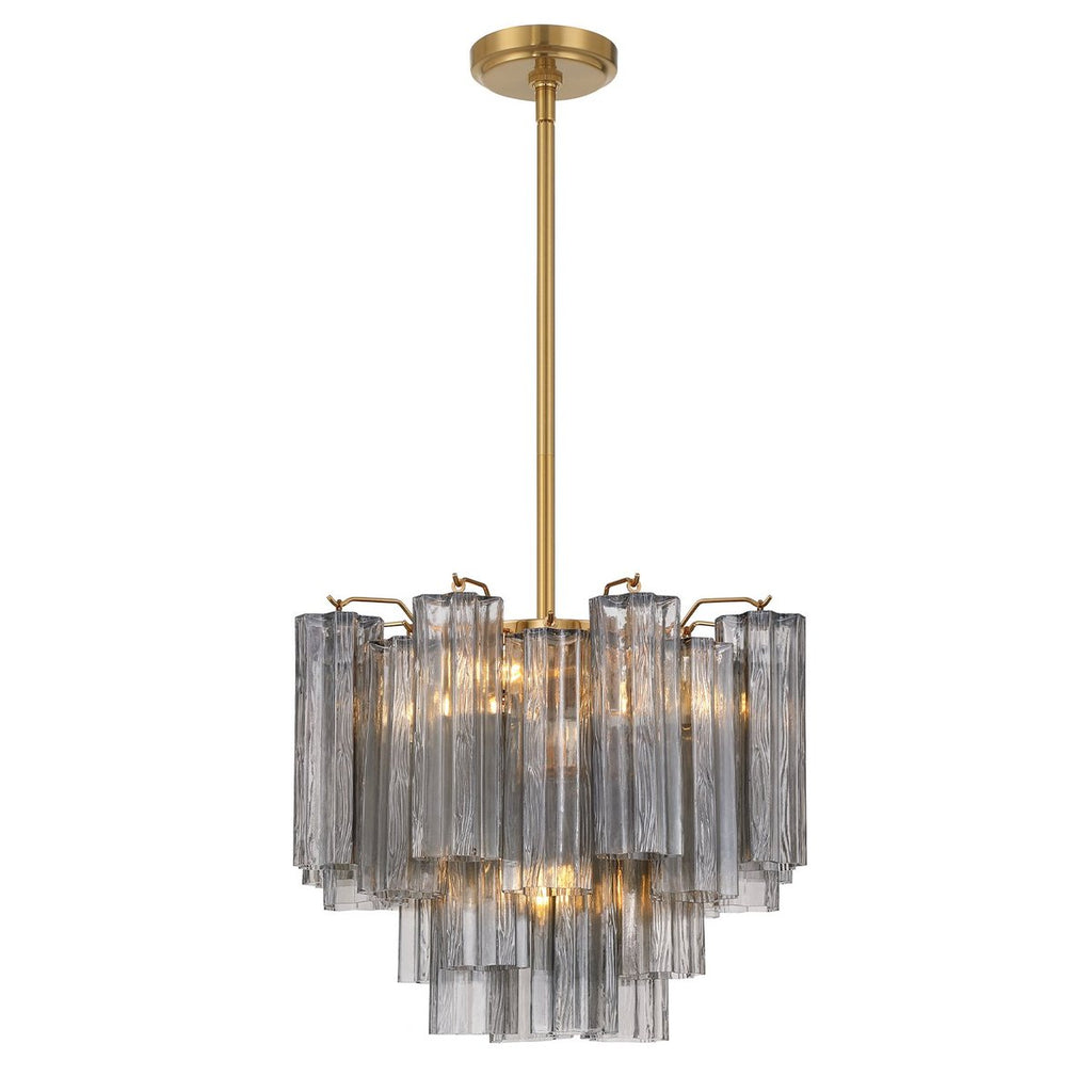 Murano Glass Tube Chandelier — Chandelier | Maison Monashee — view 96