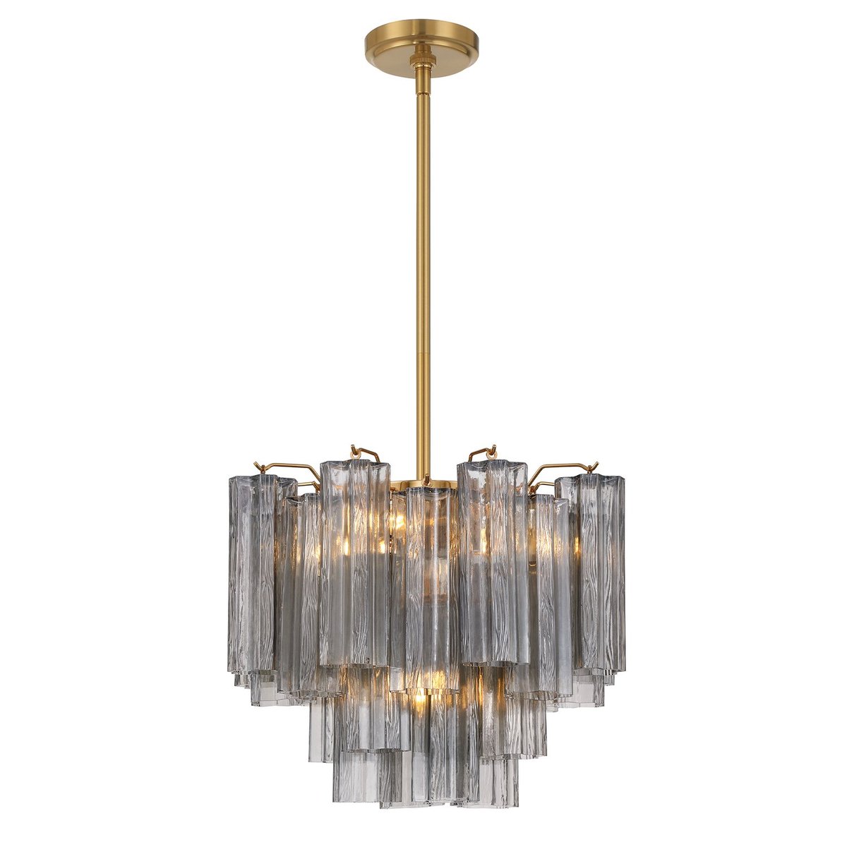 Murano Glass Tube Chandelier — Chandelier | Maison Monashee — view 96