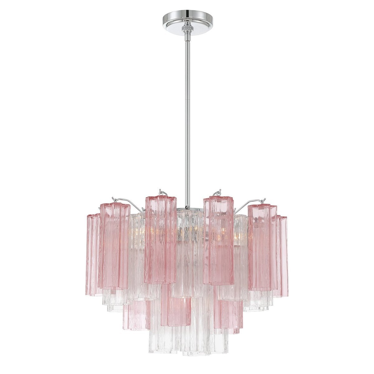 Murano Glass Tube Chandelier — Chandelier | Maison Monashee — view 99