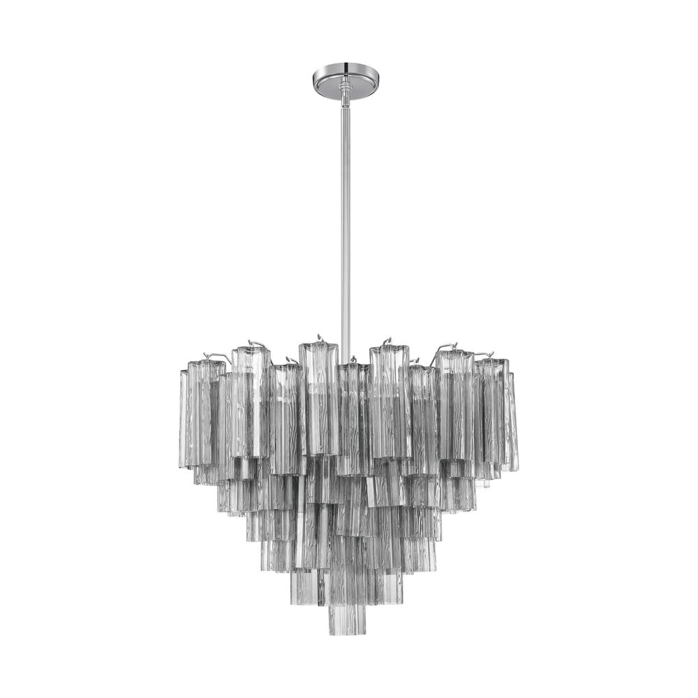 Murano Glass Tube Chandelier — Chandelier | Maison Monashee — view 100