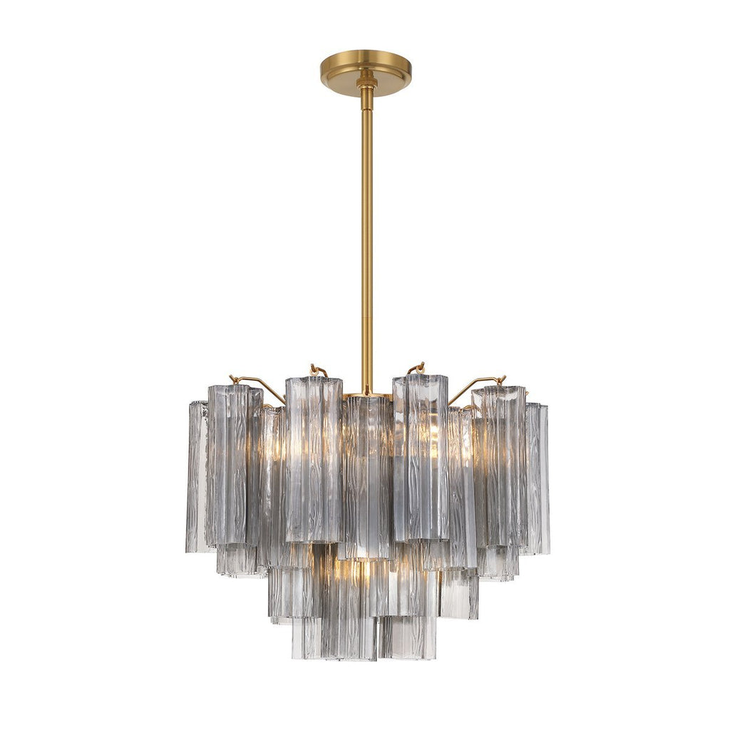 Murano Glass Tube Chandelier — Chandelier | Maison Monashee — view 102
