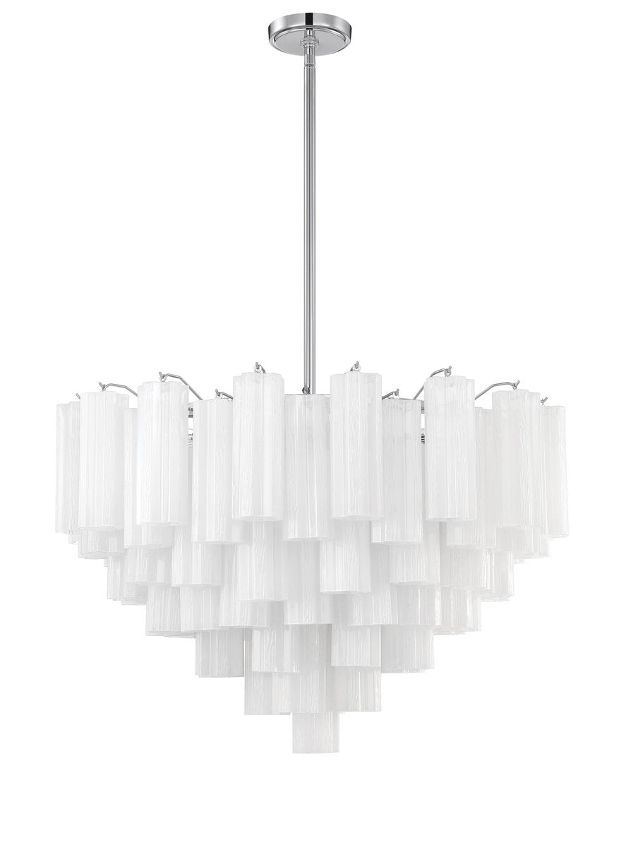 Murano Glass Tube Chandelier — Chandelier | Maison Monashee — view 104