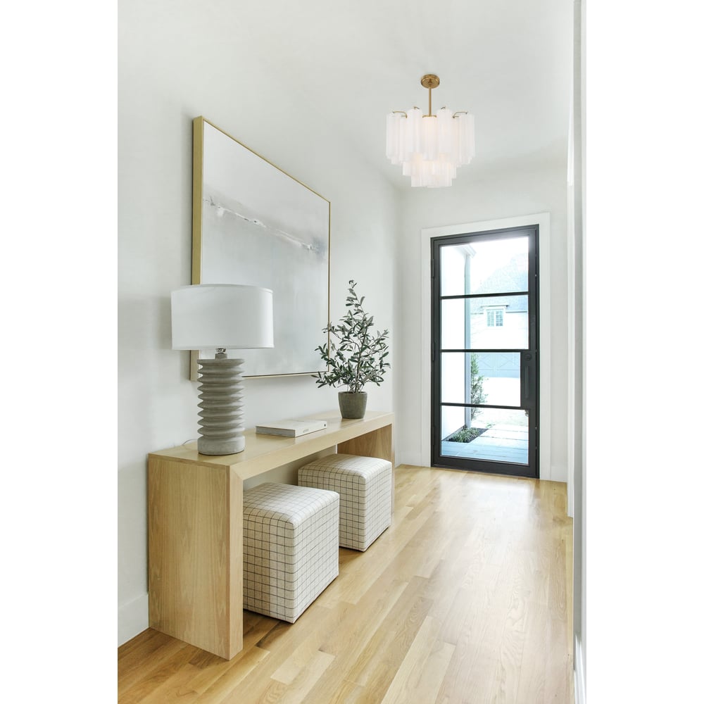 Murano Glass Tube Chandelier — Chandelier | Maison Monashee — view 109