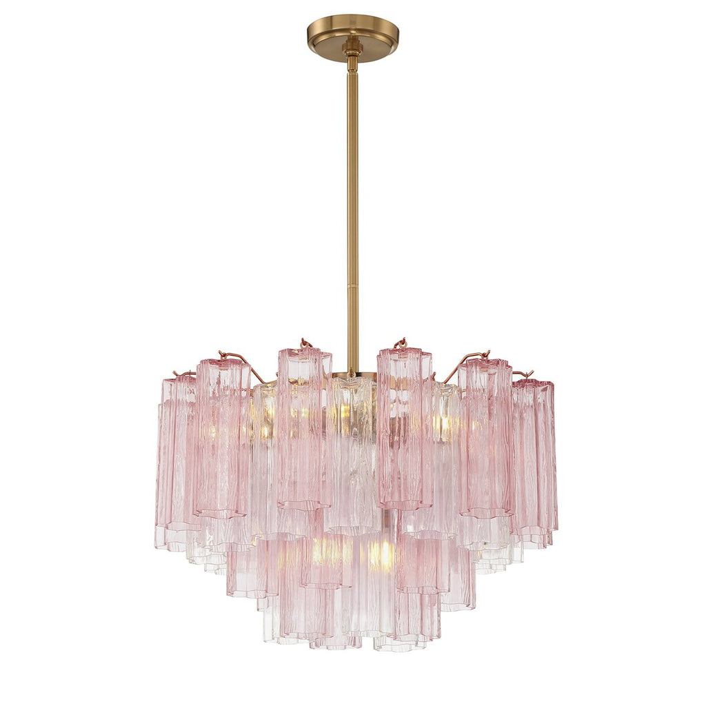 Murano Glass Tube Chandelier — Chandelier | Maison Monashee — view 111