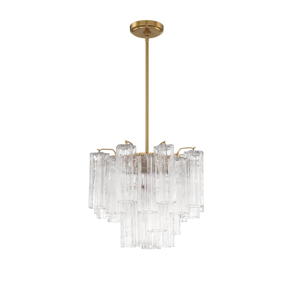 Murano Glass Tube Chandelier — Chandelier | Maison Monashee — view 113