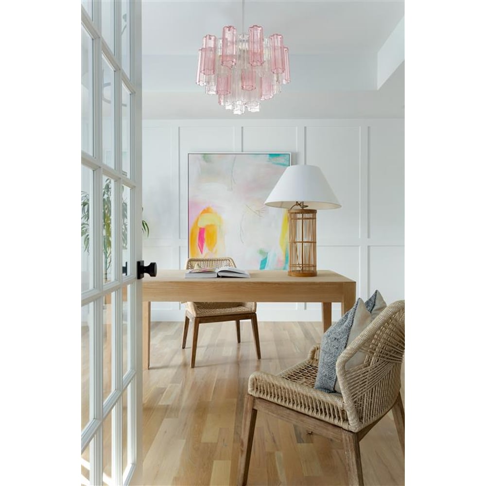Murano Glass Tube Chandelier — Chandelier | Maison Monashee — view 15