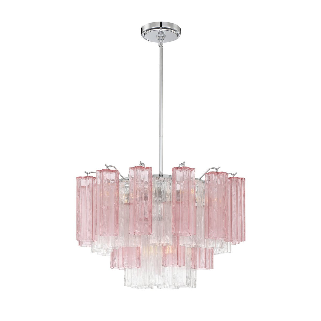 Murano Glass Tube Chandelier — Chandelier | Maison Monashee — view 18