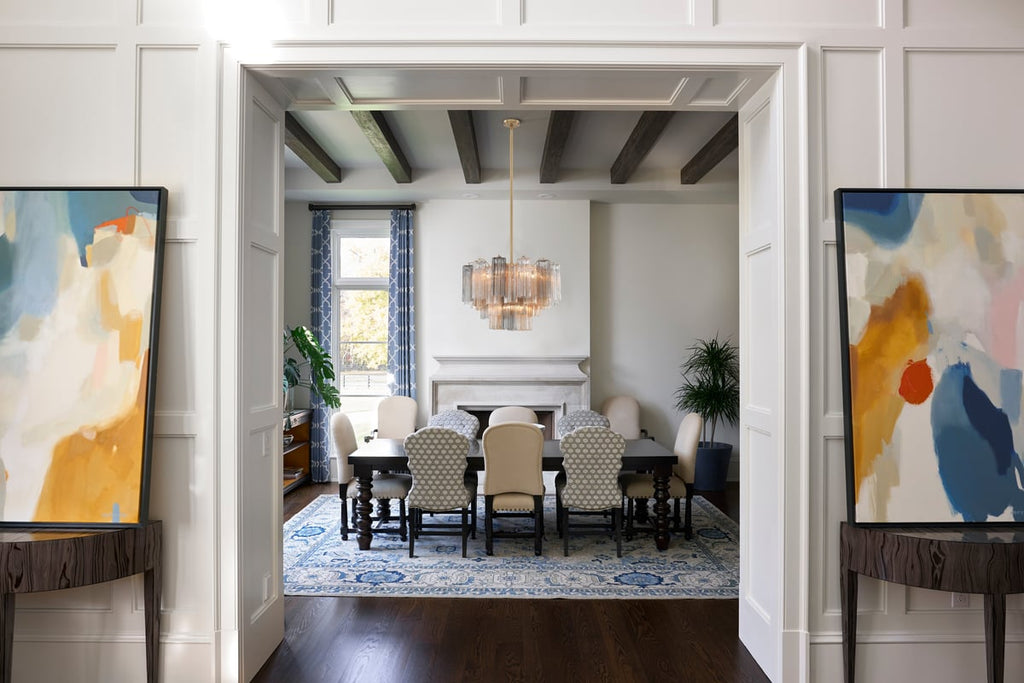 Murano Glass Tube Chandelier — Chandelier | Maison Monashee — view 19