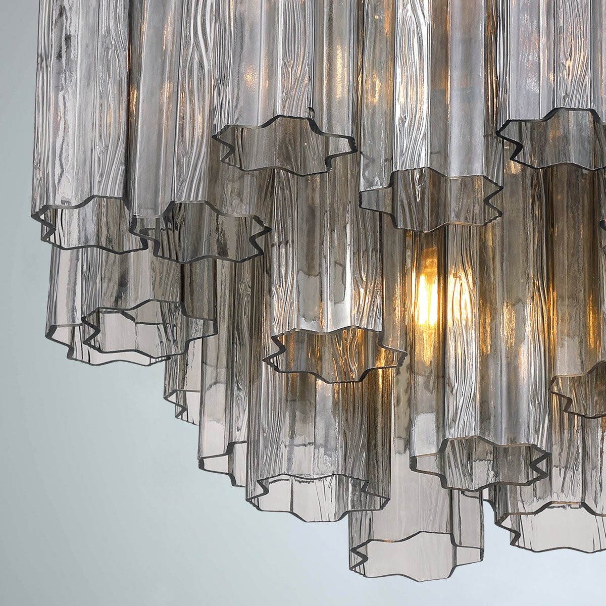 Murano Glass Tube Chandelier — Chandelier | Maison Monashee — view 36
