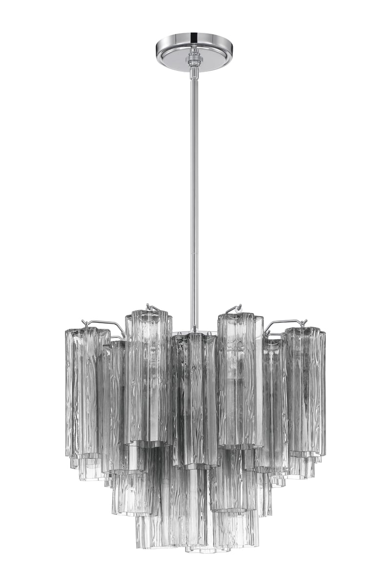 Murano Glass Tube Chandelier — Chandelier | Maison Monashee — view 74