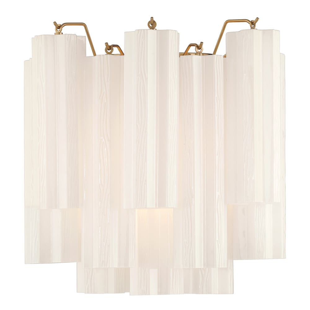 Wall Light Fluted Glass — Wall Sconce | Maison Monashee — view 54