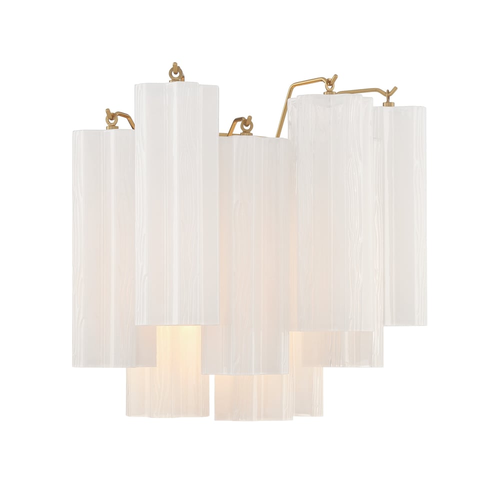 Wall Light Fluted Glass — Wall Sconce | Maison Monashee — view 59