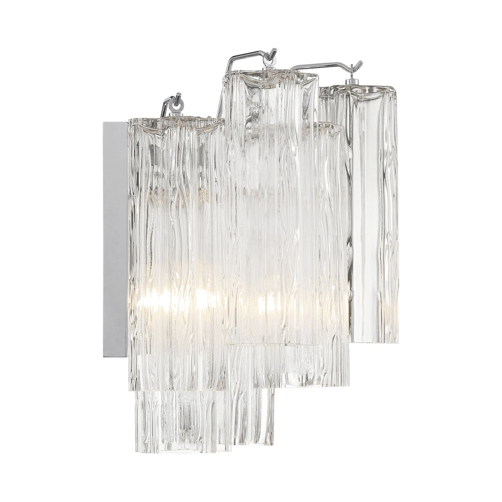 Wall Light Fluted Glass — Wall Sconce | Maison Monashee — view 61