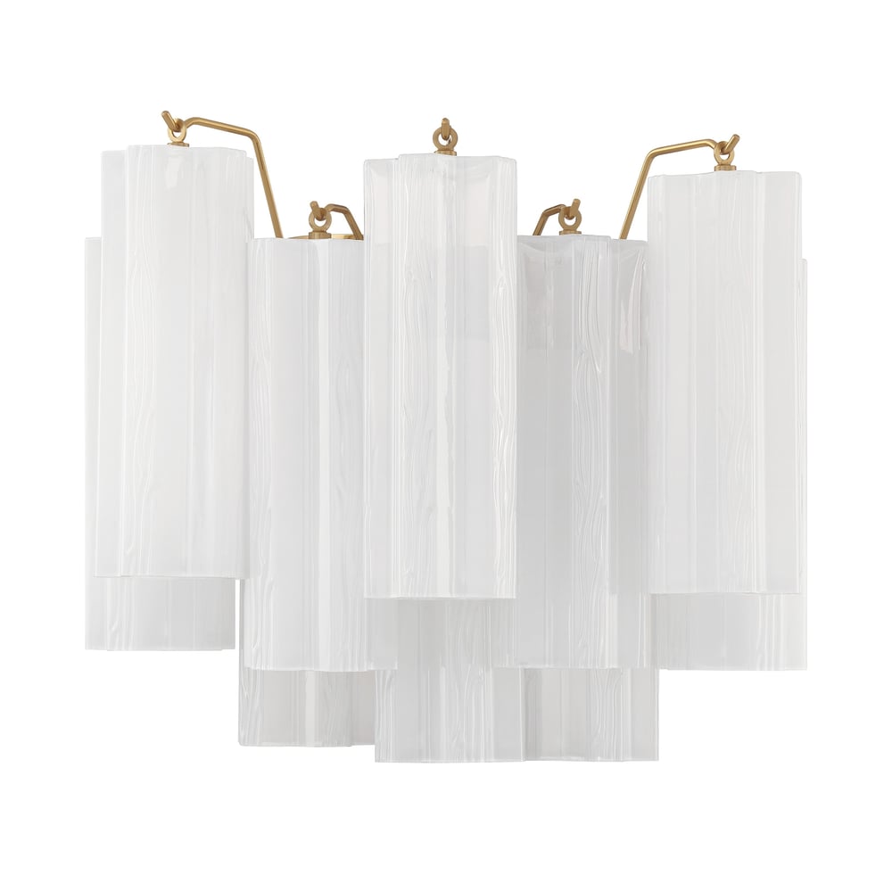 Wall Light Fluted Glass — Wall Sconce | Maison Monashee — view 64