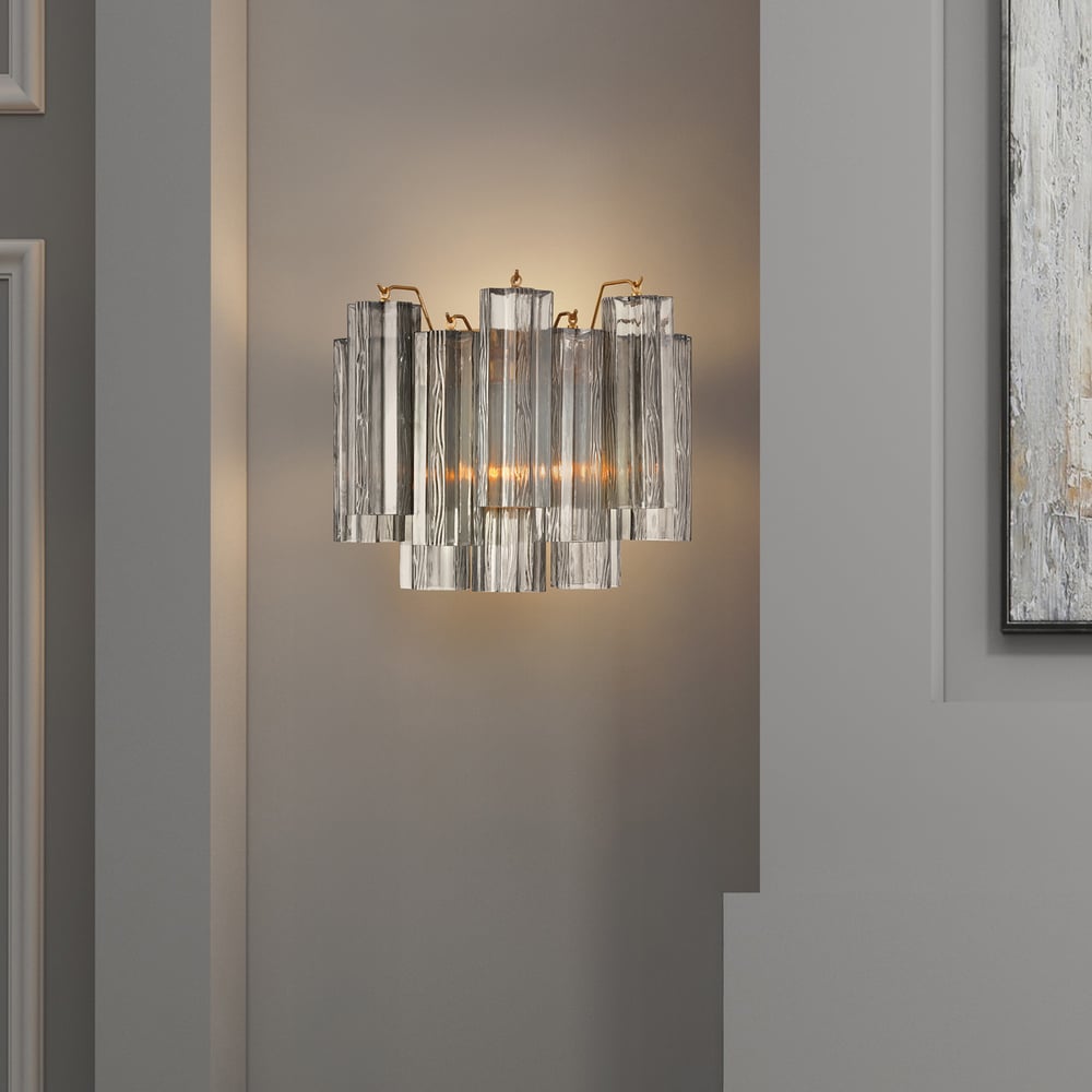 Wall Light Fluted Glass — Wall Sconce | Maison Monashee — view 9