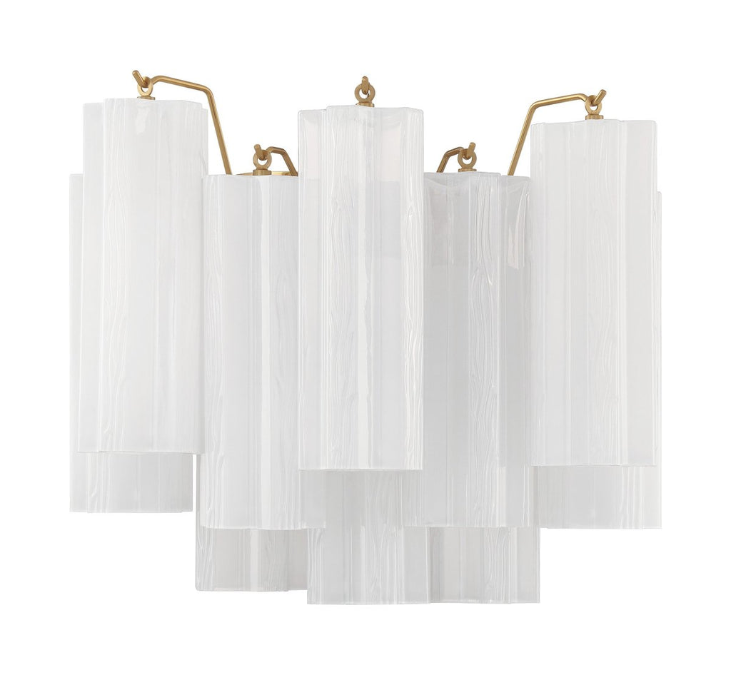 Wall Light Fluted Glass — Wall Sconce | Maison Monashee — view 40