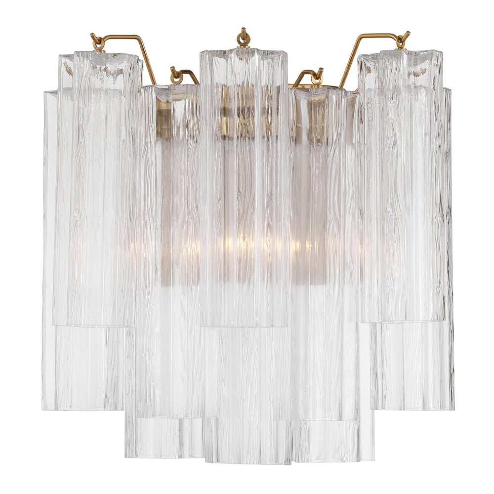 Wall Light Fluted Glass — Wall Sconce | Maison Monashee — view 49
