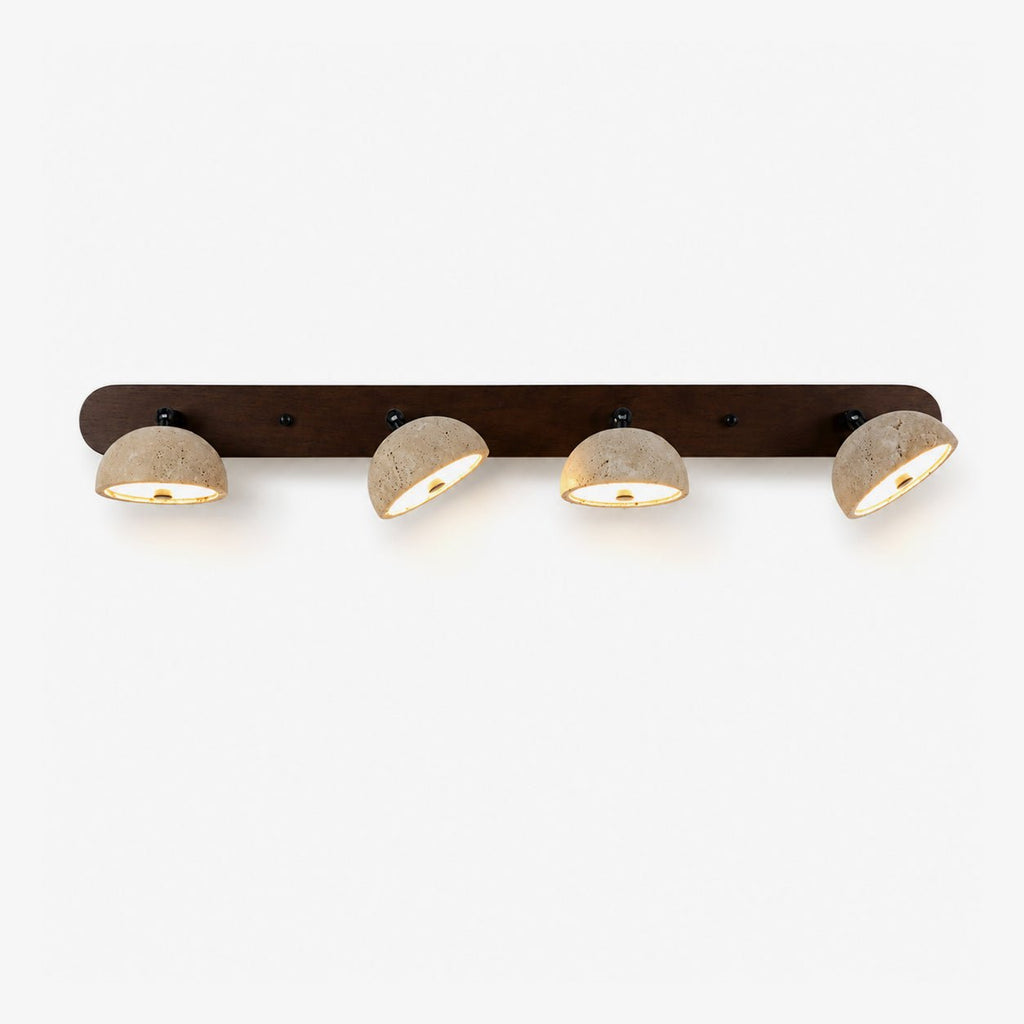 Travertine Bathroom Vanity Light — Wall Sconce | Maison Monashee