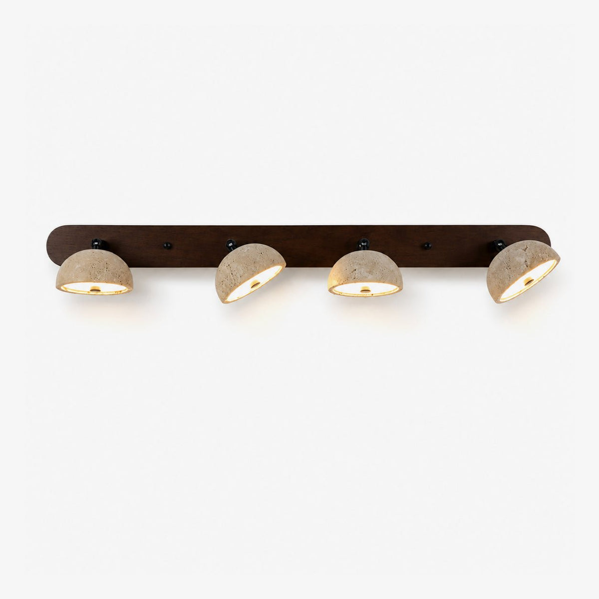 Travertine Bathroom Vanity Light — Wall Sconce | Maison Monashee