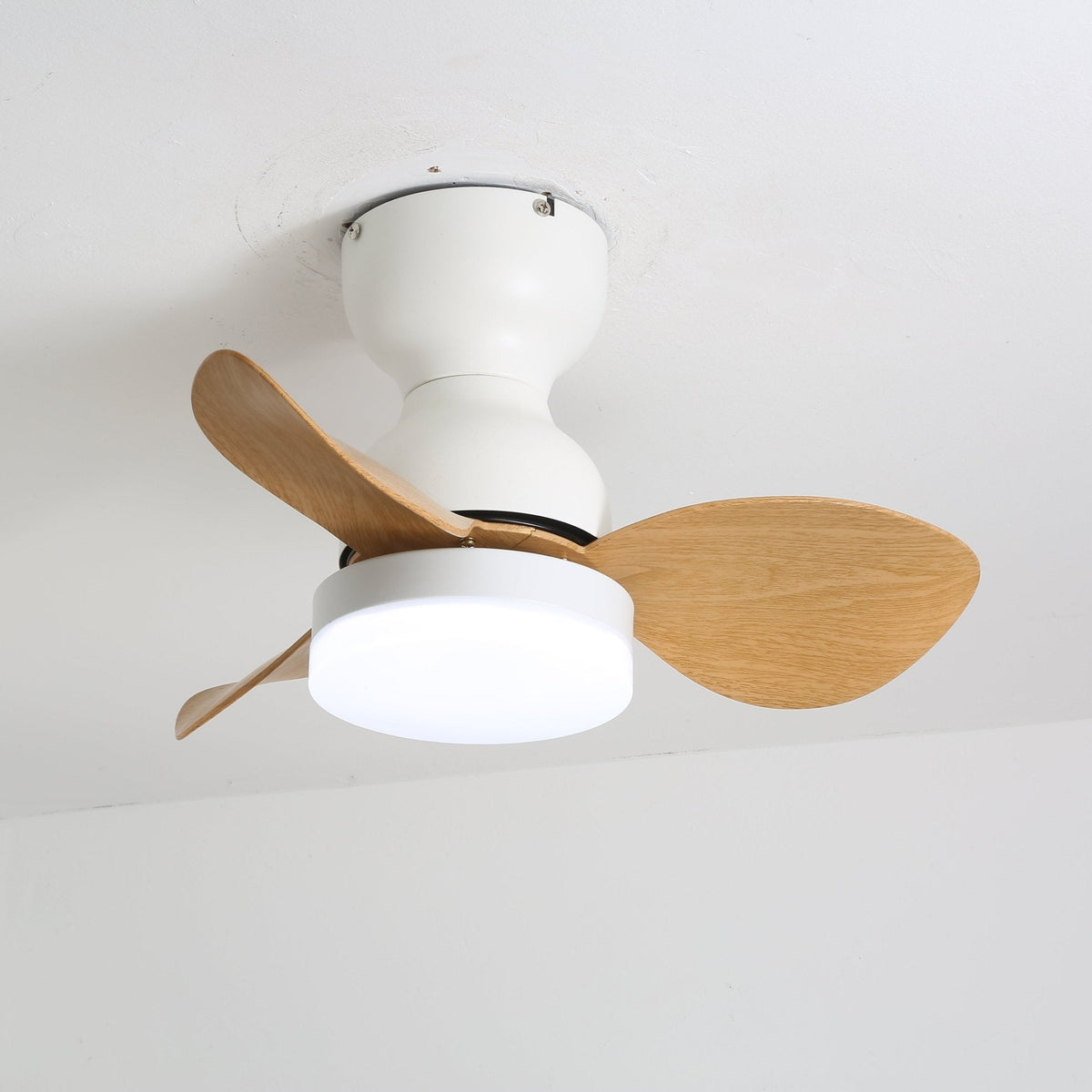 Black Flush Mount Ceiling Fan — Ceiling Fan | Maison Monashee — view 8