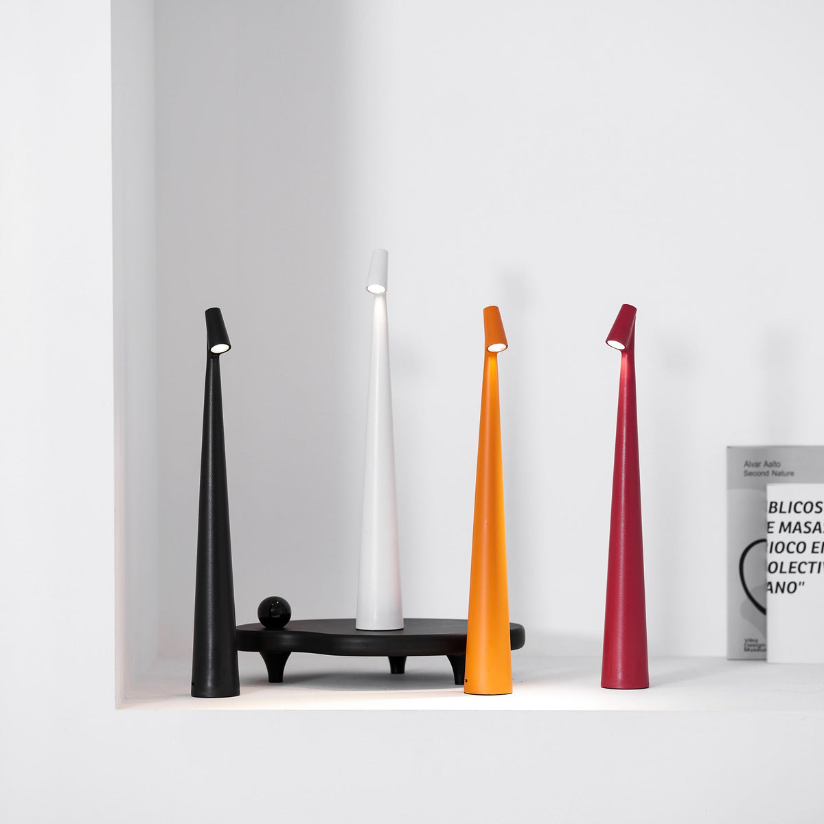 White Cordless Table Lamp — Table Lamp | Maison Monashee — view 115