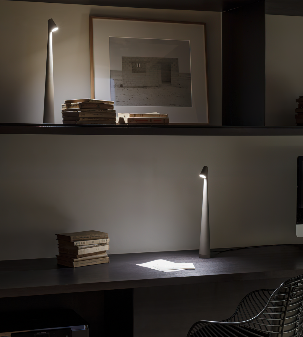 White Cordless Table Lamp — Table Lamp | Maison Monashee — view 28