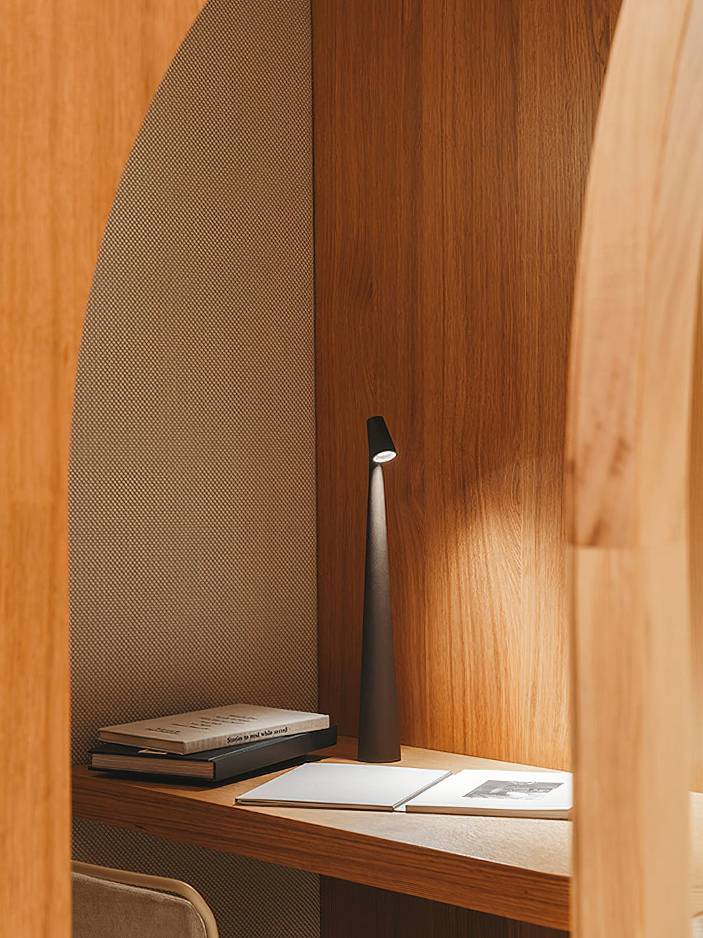 White Cordless Table Lamp — Table Lamp | Maison Monashee — view 47