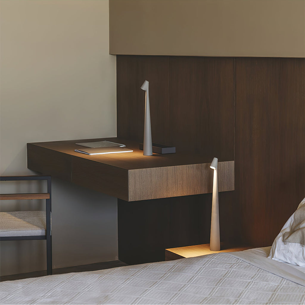 White Cordless Table Lamp — Table Lamp | Maison Monashee — view 51