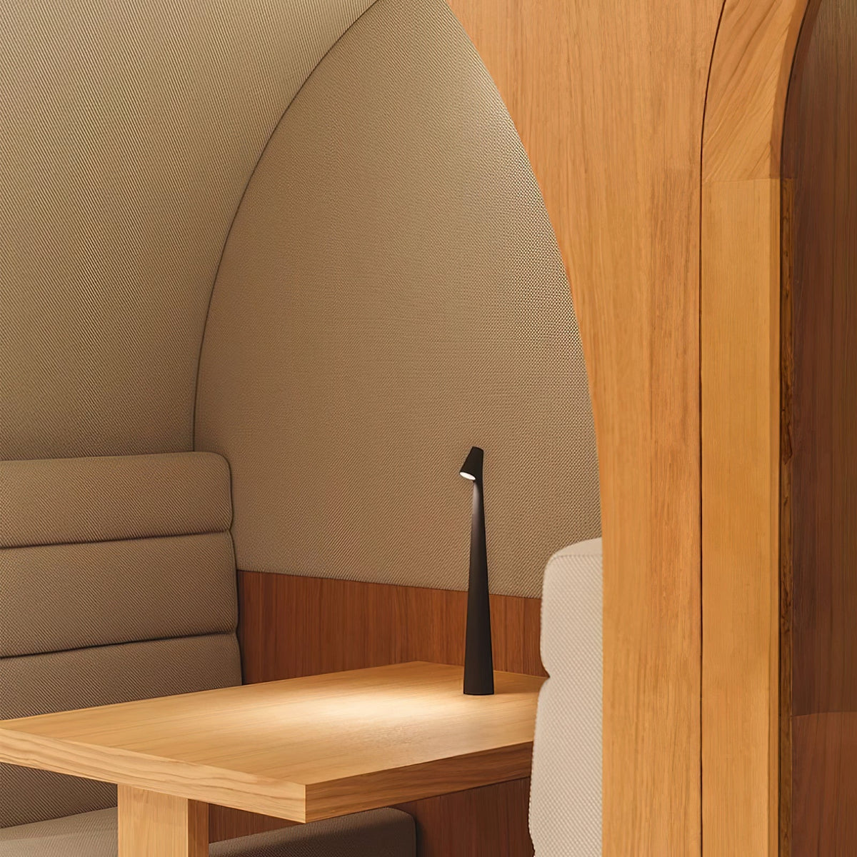 White Cordless Table Lamp — Table Lamp | Maison Monashee — view 54