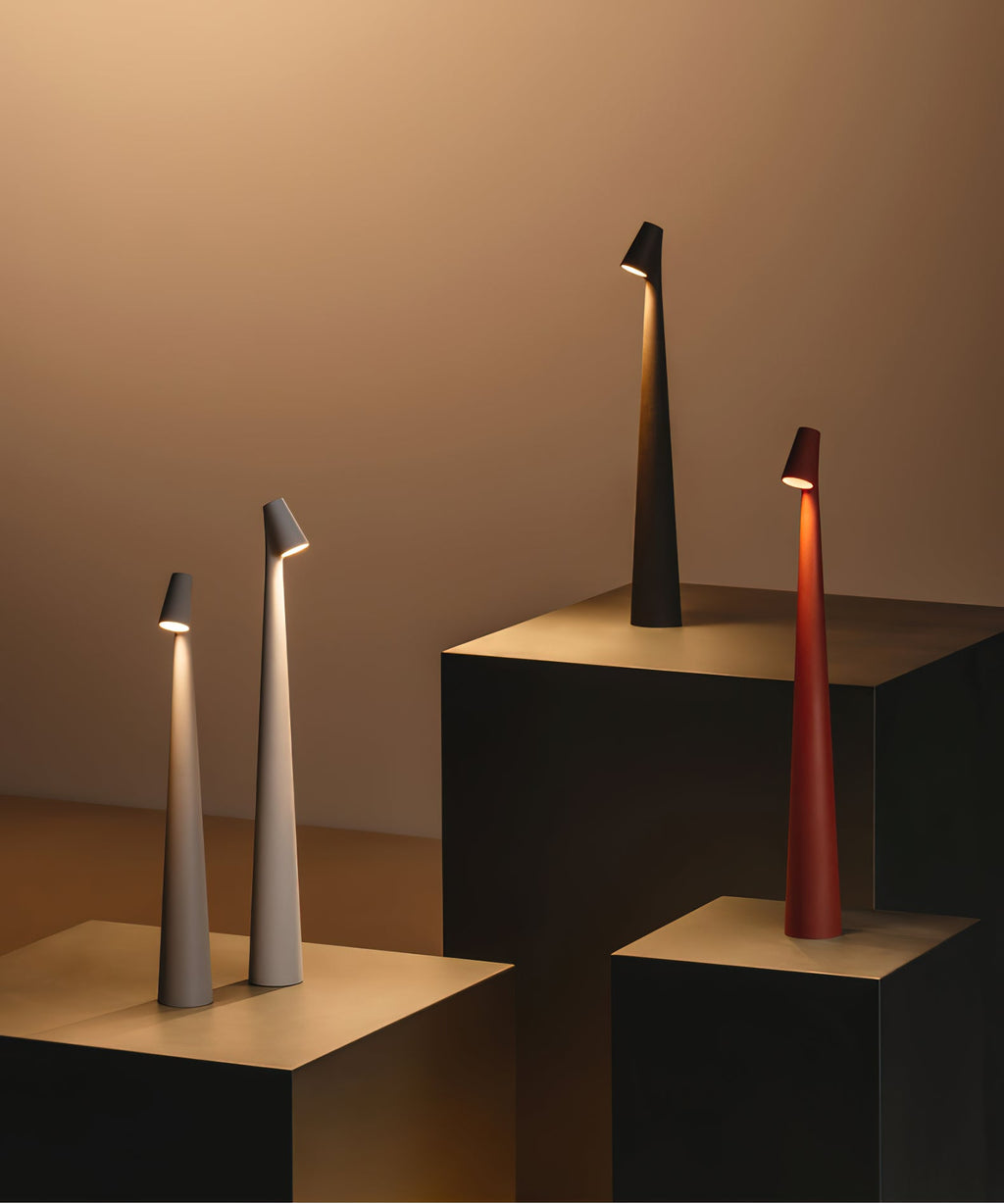White Cordless Table Lamp — Table Lamp | Maison Monashee — view 24