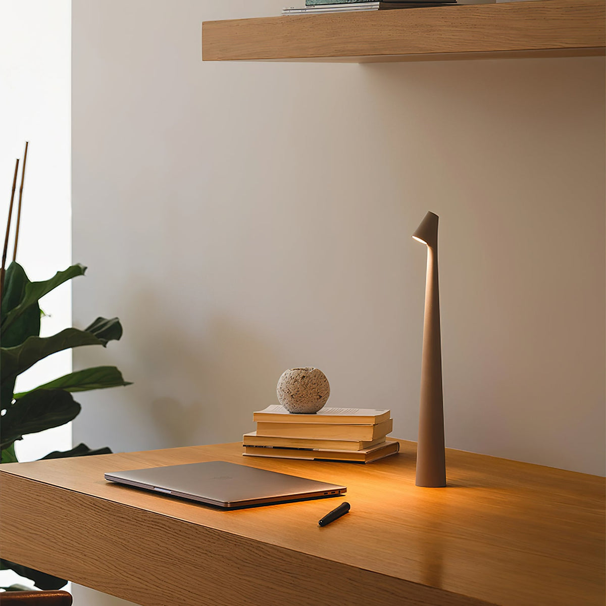 White Cordless Table Lamp — Table Lamp | Maison Monashee — view 36