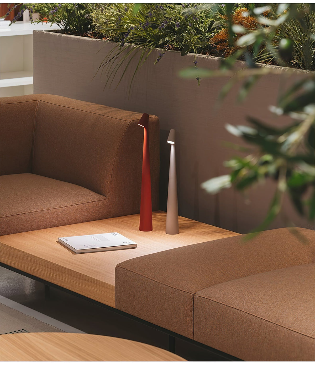 White Cordless Table Lamp — Table Lamp | Maison Monashee — view 10