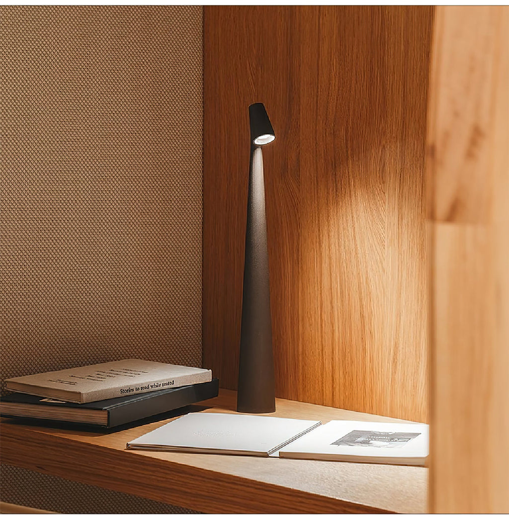 White Cordless Table Lamp — Table Lamp | Maison Monashee — view 4