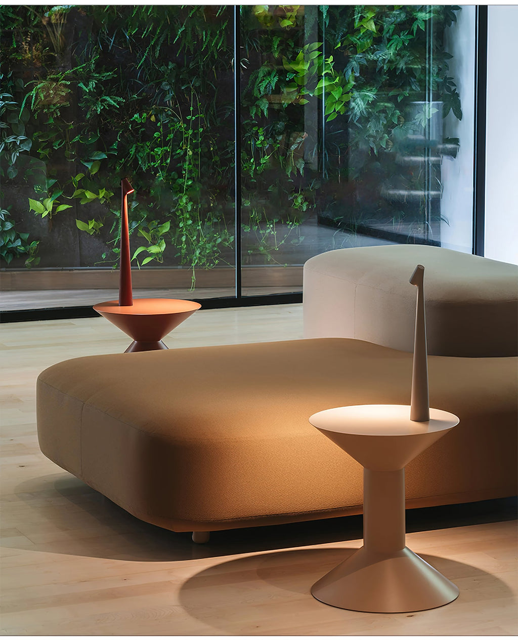 White Cordless Table Lamp — Table Lamp | Maison Monashee — view 8