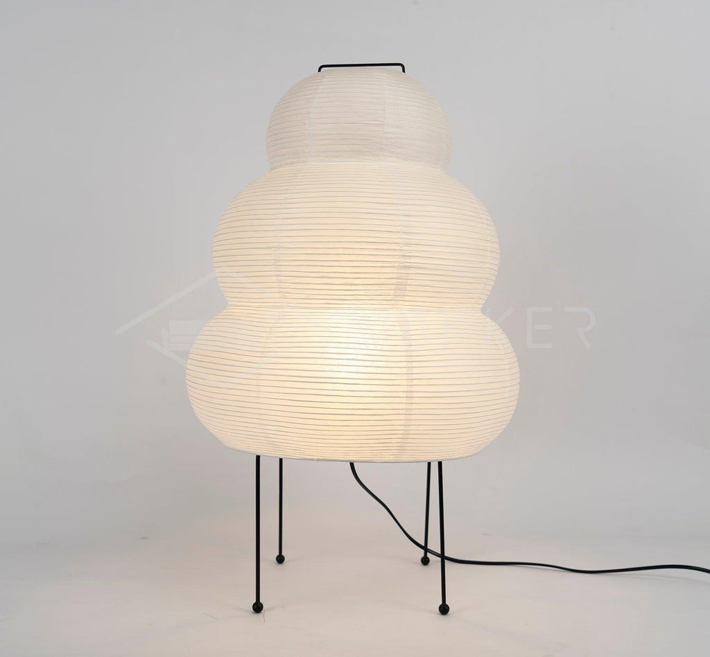 Japanese Lantern Table Lamp — Table Lamp | Maison Monashee — view 64