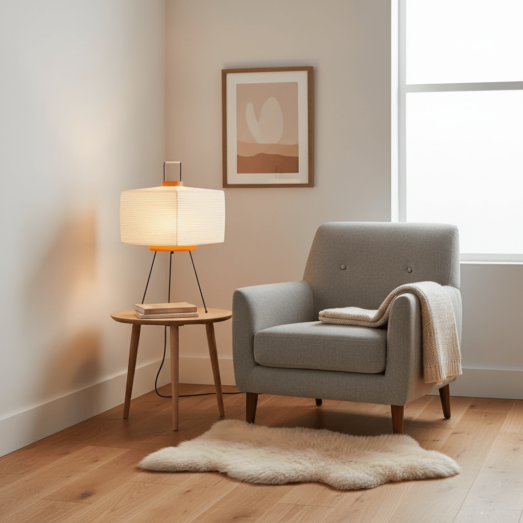 Japanese Lantern Table Lamp — Table Lamp | Maison Monashee — view 5