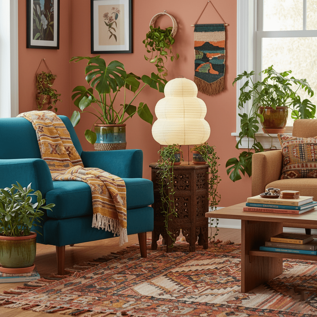 Japanese Lantern Table Lamp — Table Lamp | Maison Monashee — view 10