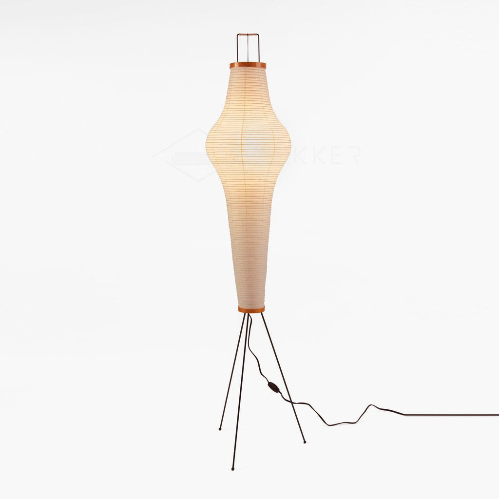Rice Paper Floor Lamp — Floor Lamp | Maison Monashee — view 44